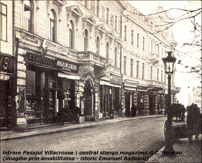 calea Victoriei | cca. 1915 (sursa imagine: Emanuel Badescu @ Biblioteca Academiei Romane)