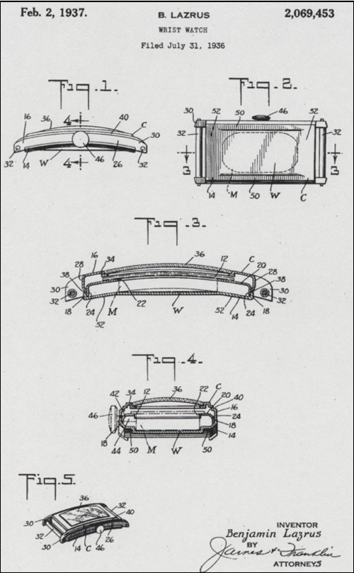 [16] patent "Curved"|1937