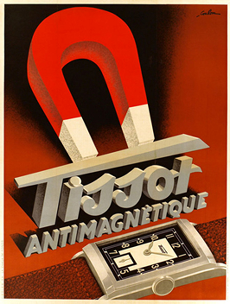 reclama Tissot Antimagnetique | anii ’930