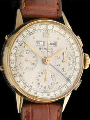 Sky Chief chrono gold14K triple