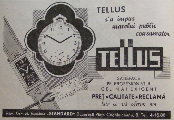 reclama Tellus | 1938