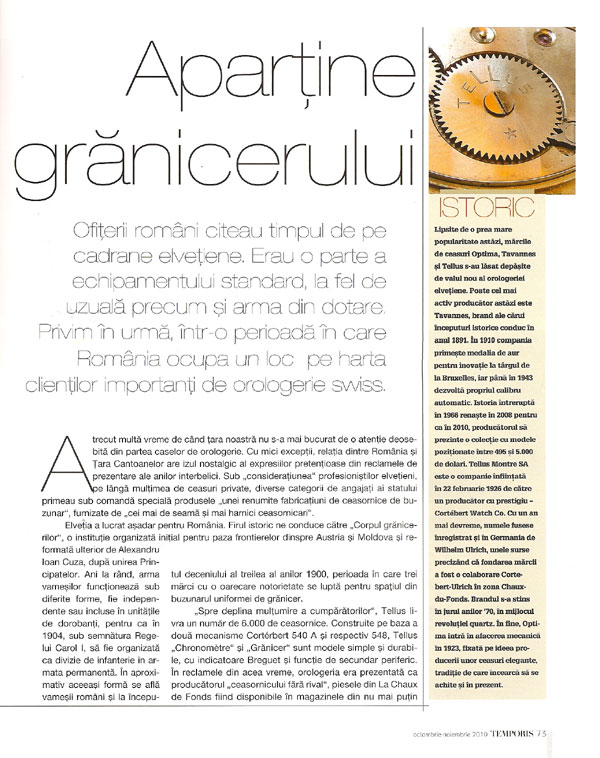 Temporis | Graniceri | octombrie-noiembrie.2010