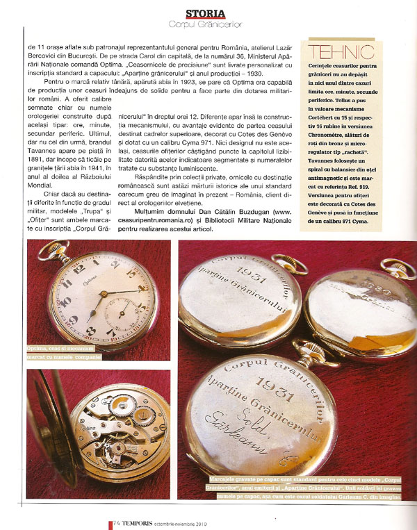 Temporis | Graniceri | octombrie-noiembrie.2010