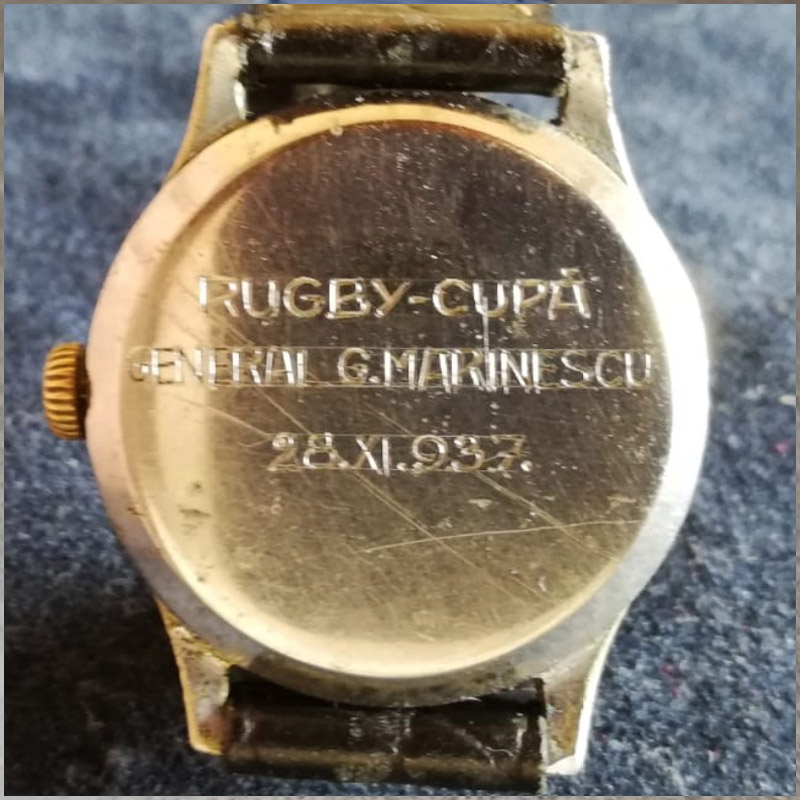 ceas Tissot - Rugby | Cupa General Marinescu 1937