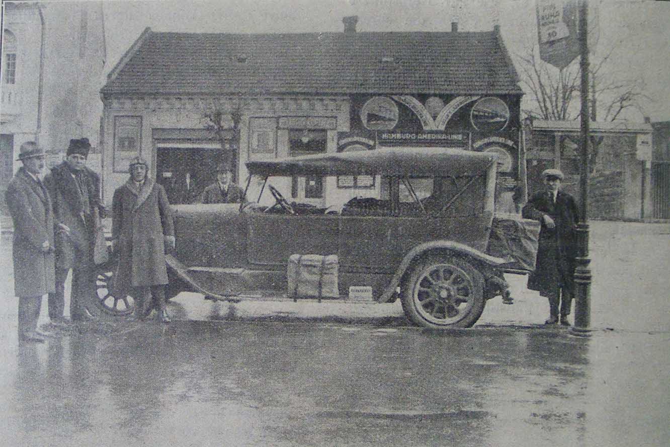 voiaj Hermann Mendel | 1928 