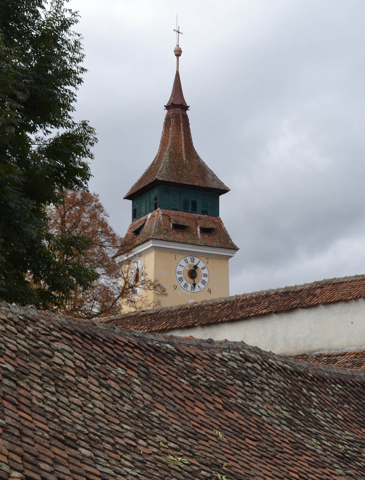 turnul cu ceas - biserica Vulcan